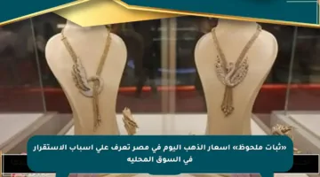 «ثبات ملحوظ» أسعار الذهب اليوم فى مصر تعرف على أسباب الاستقرار في السوق المحلية